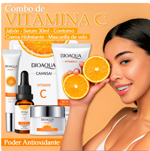 Kit BioLuz Vitamina C X5 👩‍🦰