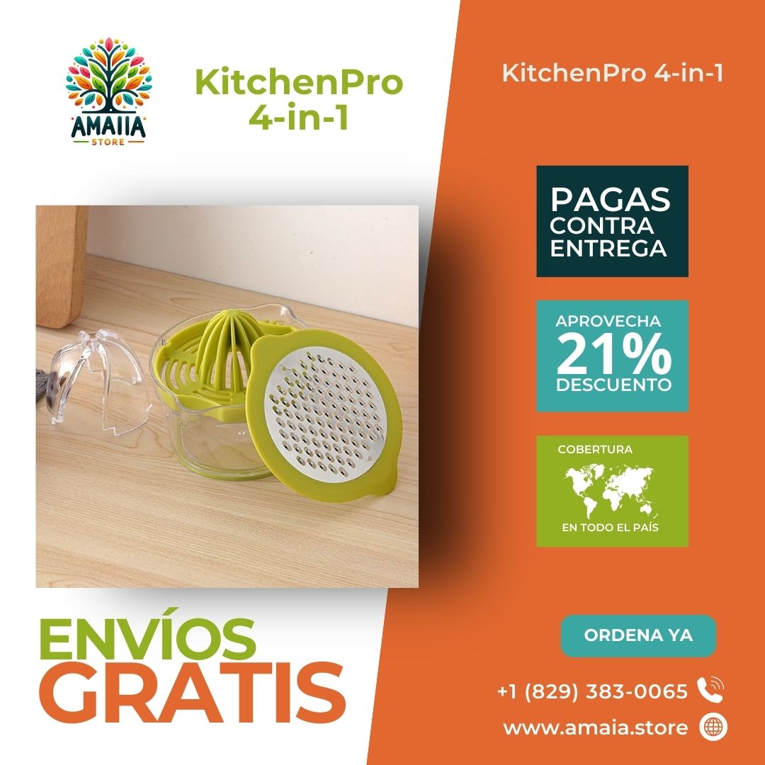 KitchenPro 4-in-1🥛✅🍊